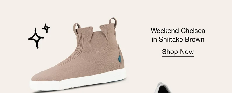 Weekend Chelsea in Shiitake Brown. Shop Now.