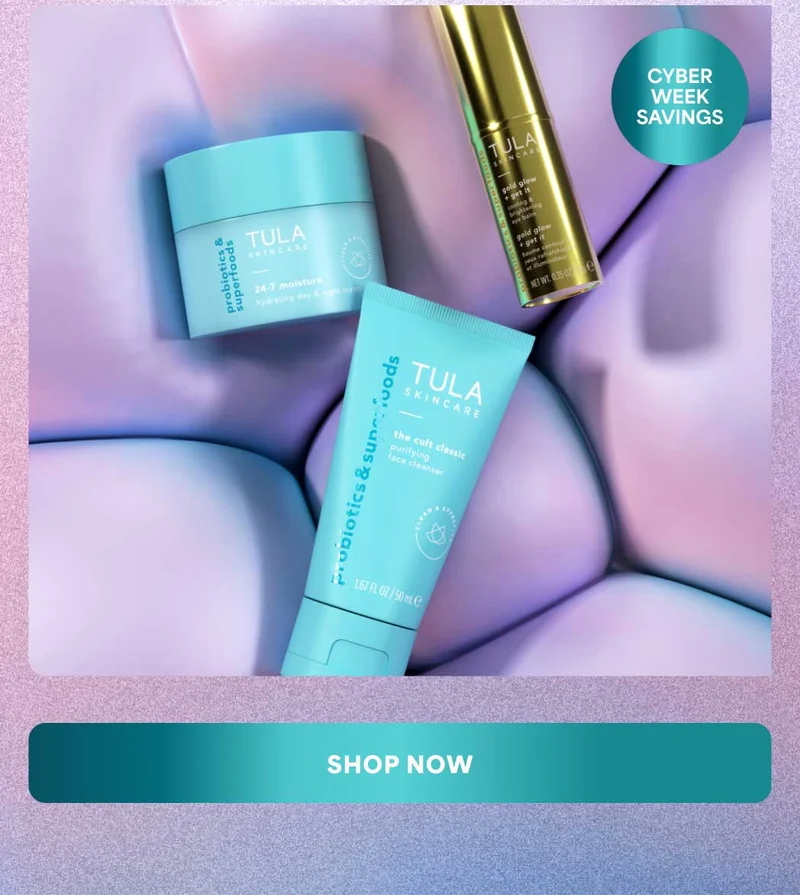 CYBER WEEK SAVINGS! -- SHOP NOW