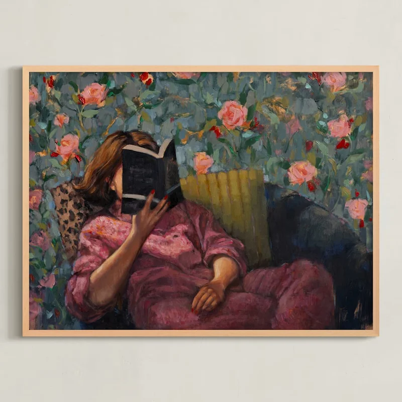 A Good Book Limited Edition Fine Art Print 2 by Wendy Keller | Minted