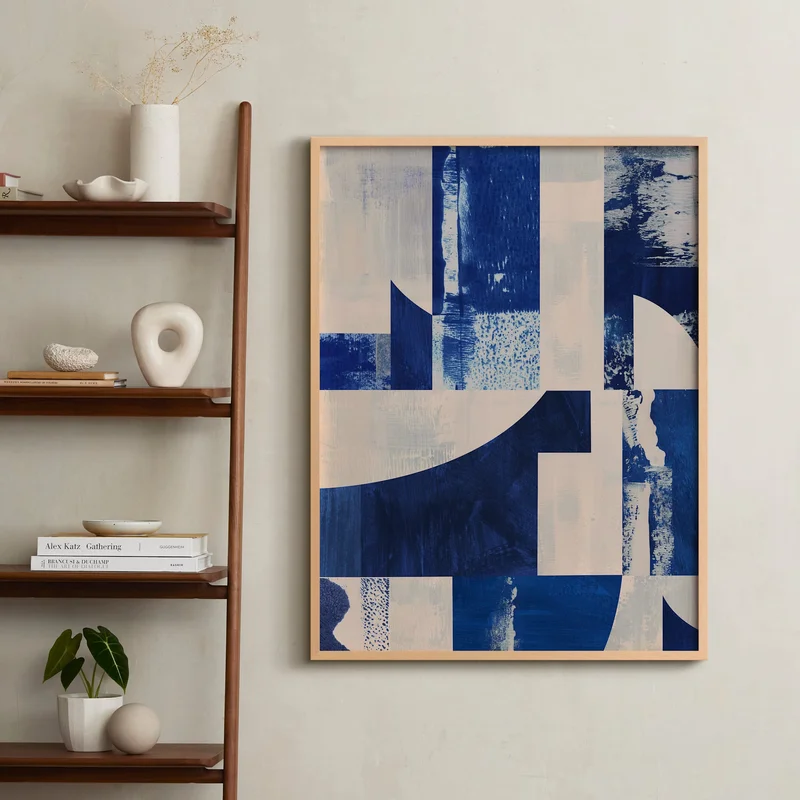 Shades Of Indigo Limited Edition Fine Art Print 2 by Lena Erysheva | Minted