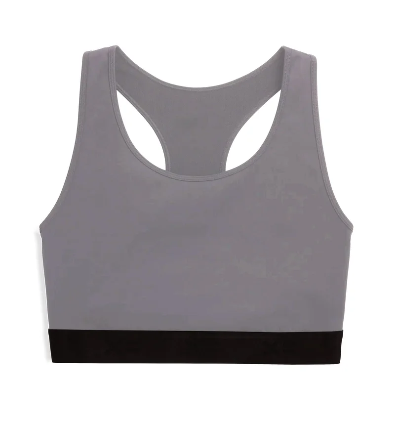 Image of Racerback Compression Top - Ultimate Gray