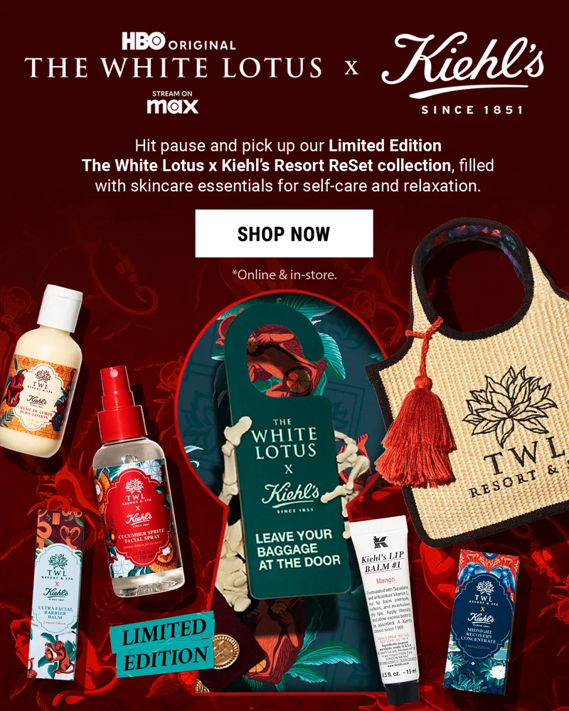The White Lotus X Kiehls