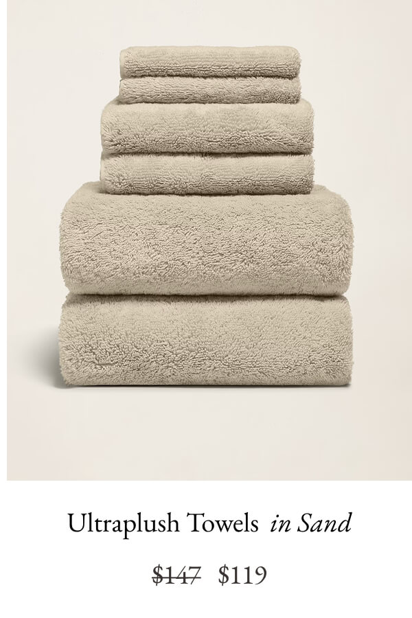 Ultraplush Towels in Sand