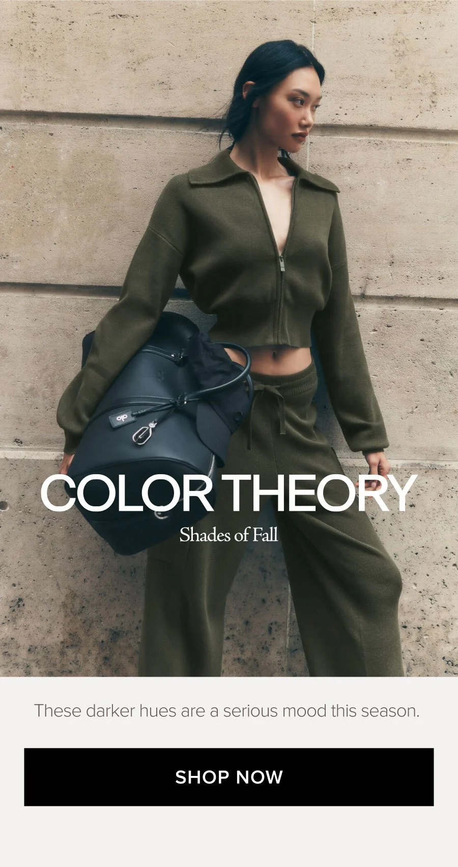 COLOR THEORY SHADES OF FALL THESE DARKER HUES ARE A SERIOUS MOOD THIS SEASON SHOP NOW