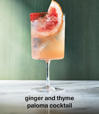 Ginger and Thyme Paloma Recipe