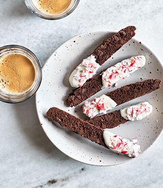 Chocolate Peppermint Biscotti Recipe