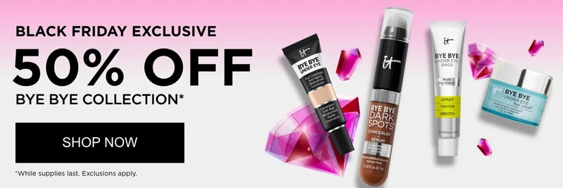 BLACK FRIDAY EXCLUSIVE, 50% OFF