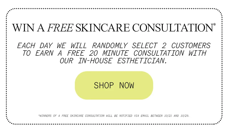 Win a Free Skincare Consultation