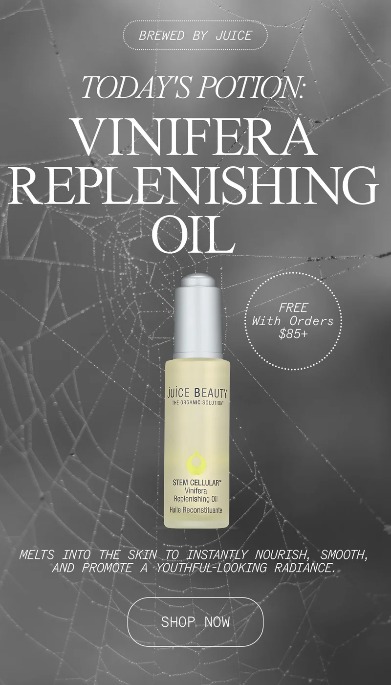 Today's Potion: Vinifera Replenishing Oil Free with $85 Purchase