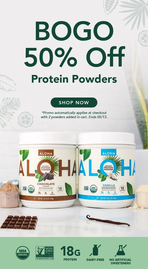 BOGO50% Protein Powders