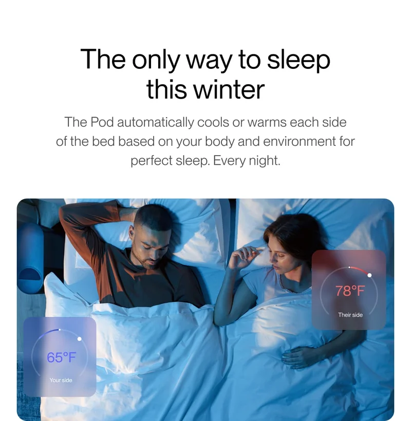 The only way to sleep this winter