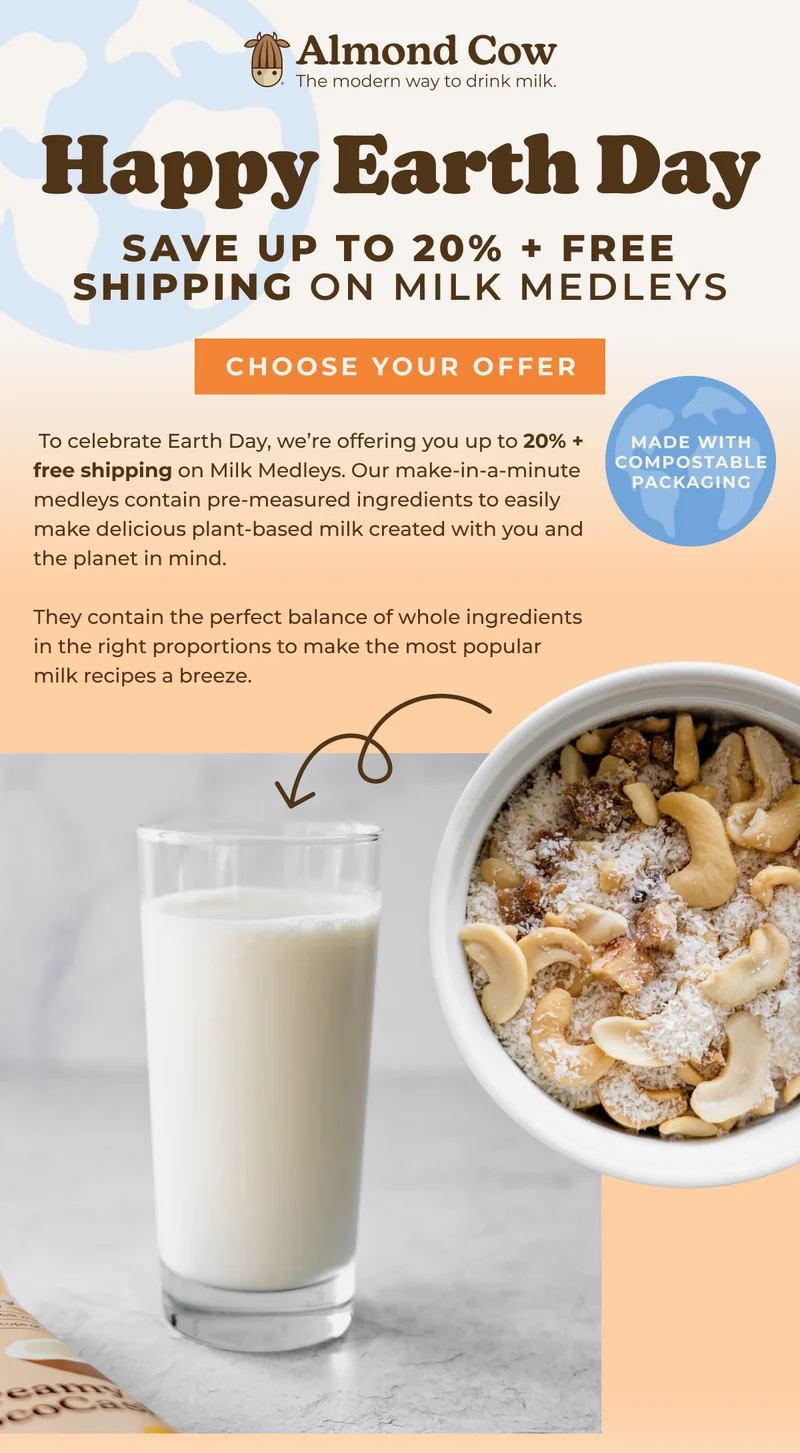 Get up to 20% off + free shipping on Milk Medleys