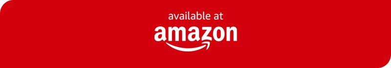A red banner that reads Available at Amazon.