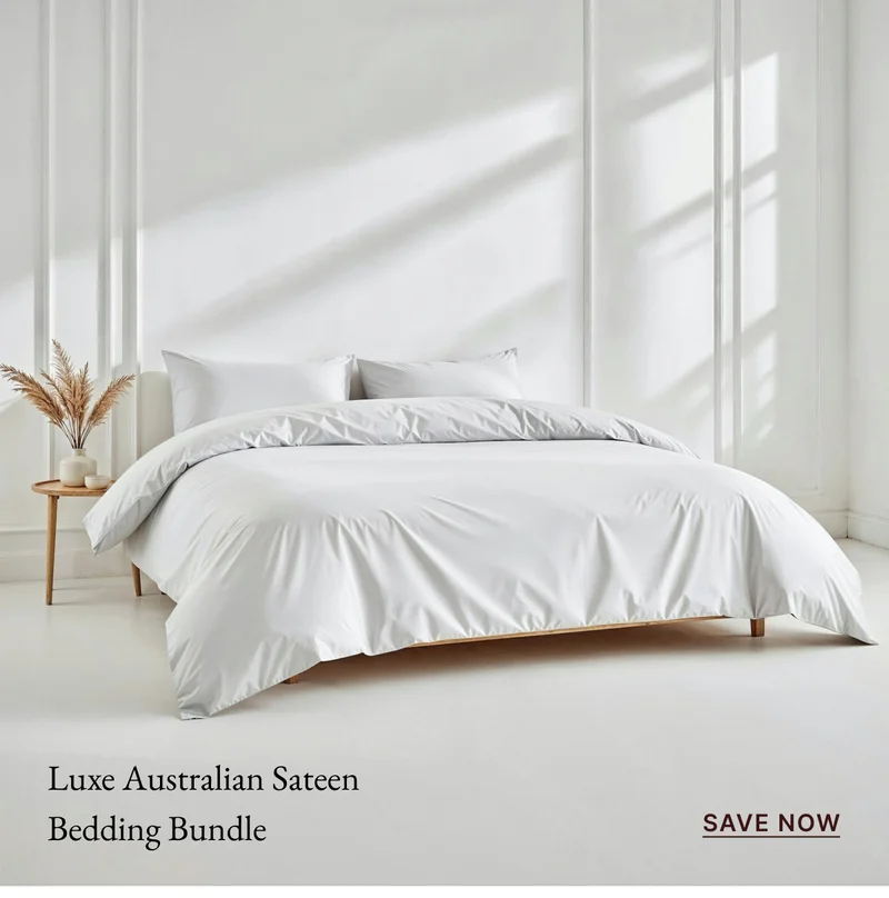 Luxe Australian Sateen Bedding Bundle
