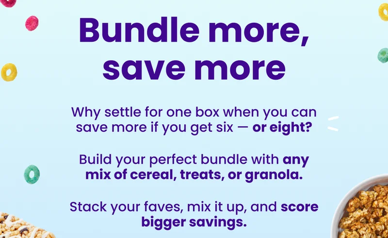 Bundle more, save more