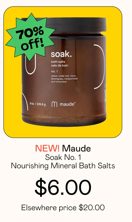 Soak No. 1 - Nourishing Mineral Bath Salts