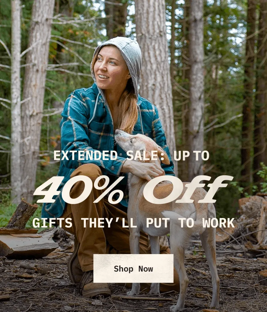 EXTENDED SALE: UP TO 40% OFF GIFTS THEY'LL PUT TO WORK. Shop Now.