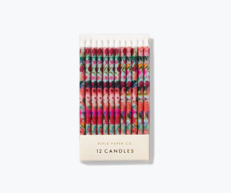 Image of Birthday Candles - Garden Party