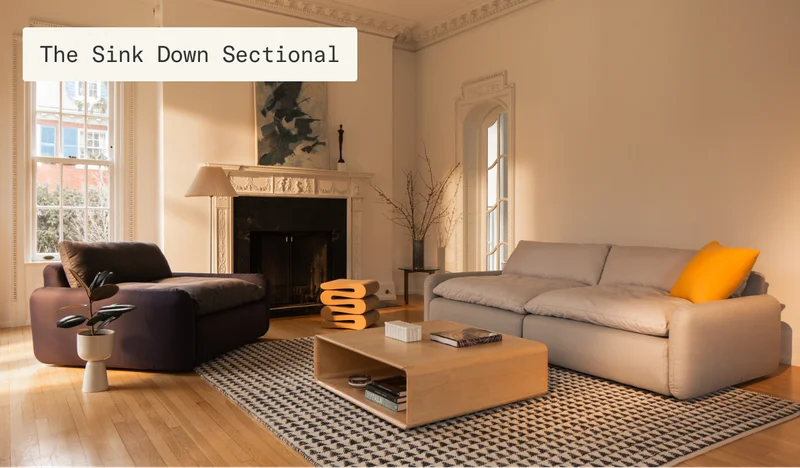 The Sink Down Sectional