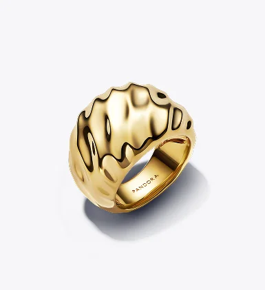 Rippled Statement Ring
