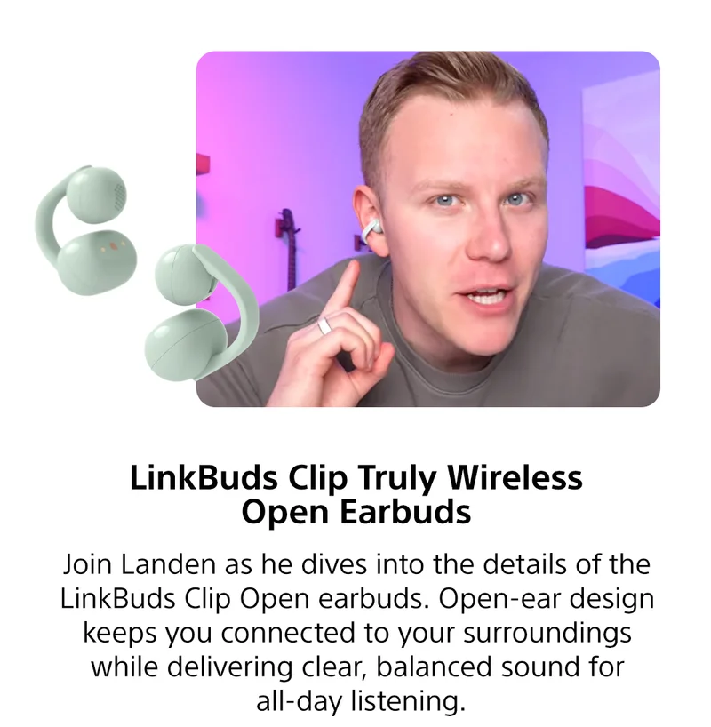LinkBuds Clip | Join Landen