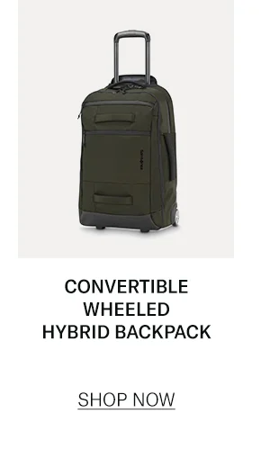 Shop Detour Convertible Wheeled Hybrid Backpack