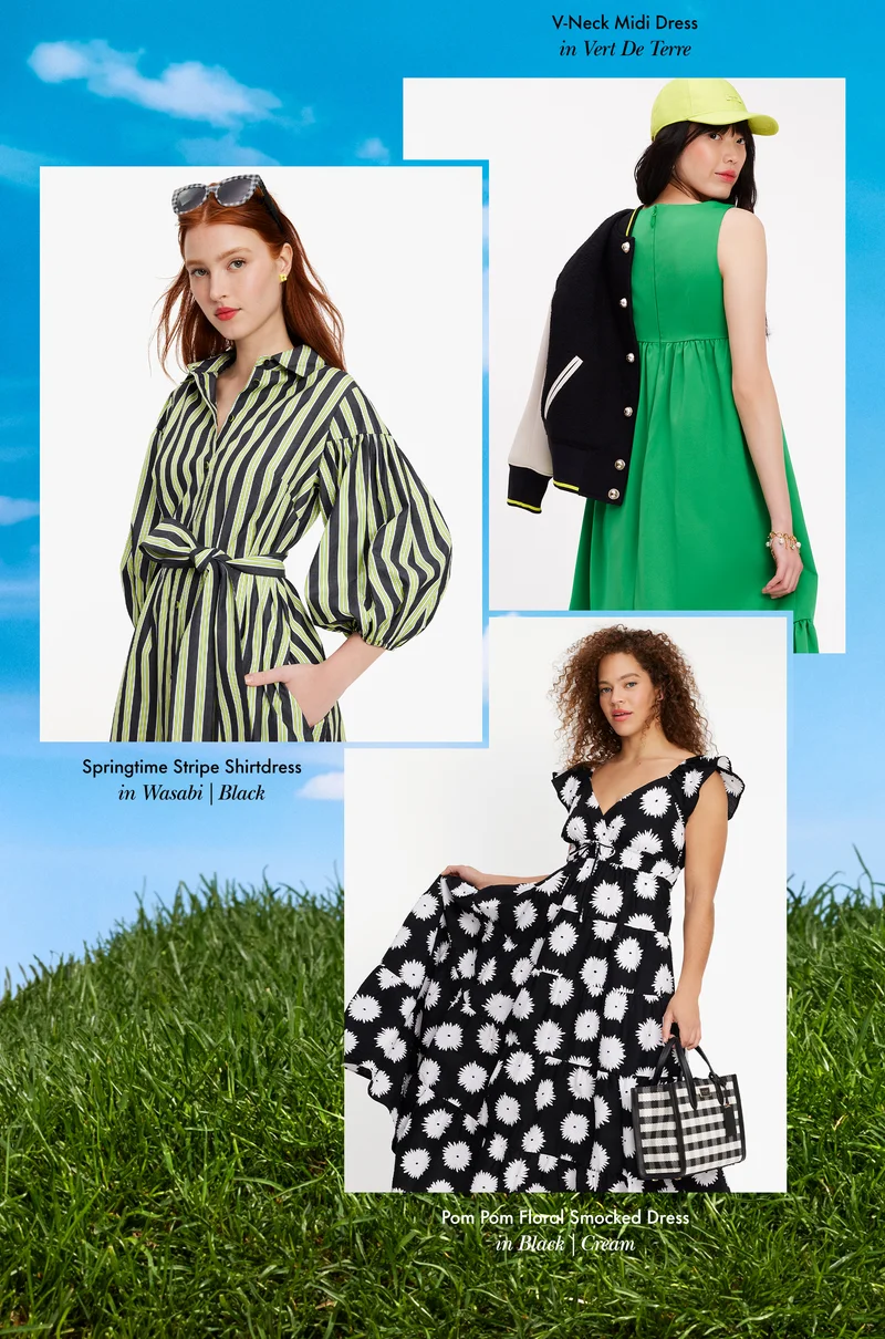 Pants, tights, socks: thank you for your service. These breezy frocks will take it from here.