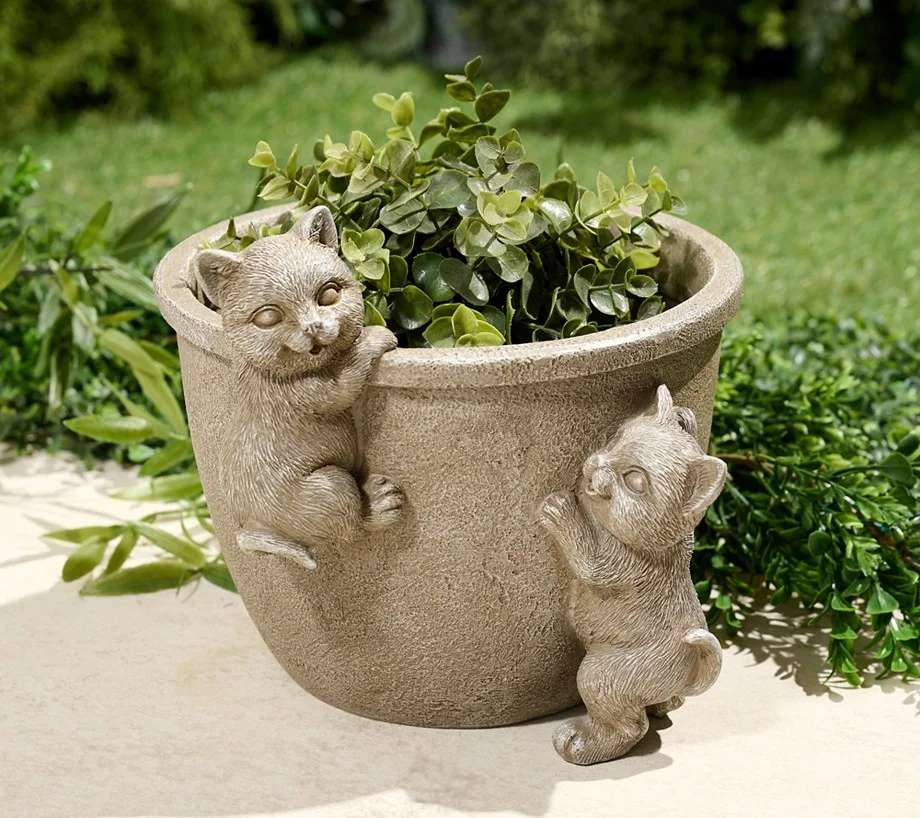 Girl Next Door Animal Friends Planter