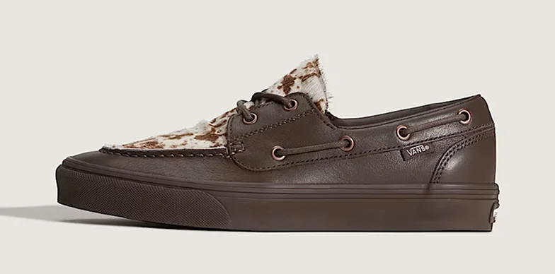 Dark Brown 2-Eyelet Boat Shoe