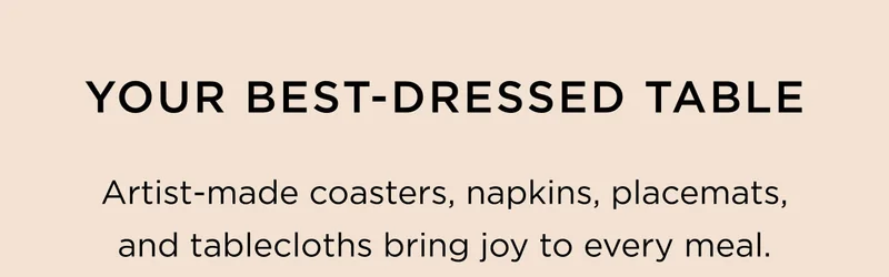 Your Best-Dressed Table