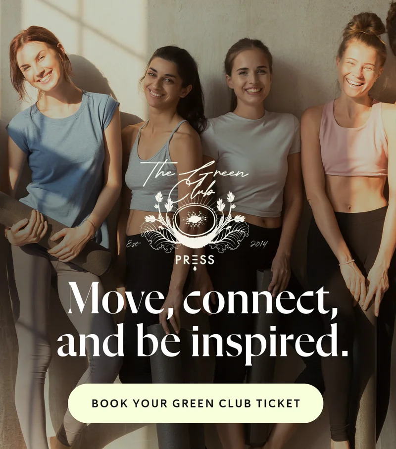 Move, Connect, and Be Inspired [BOOK YOUR GREEN CLUB TICKET]