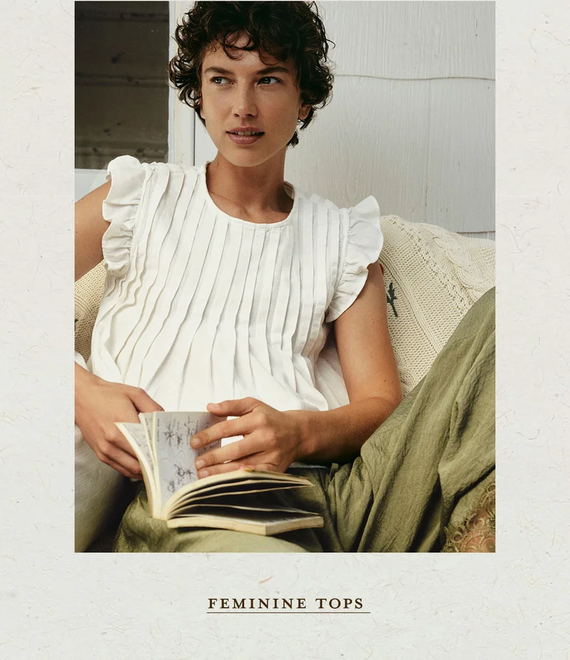 feminine tops