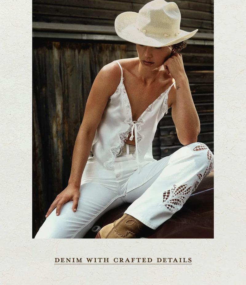denim with crafted details