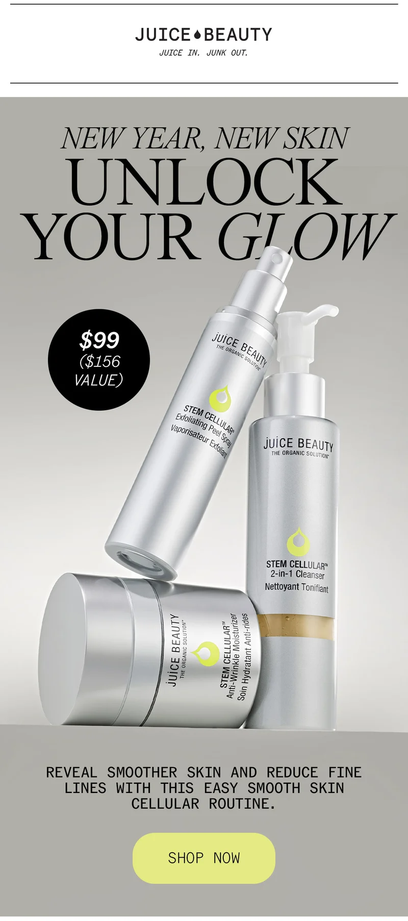 Smooth Skin Cellular Routine