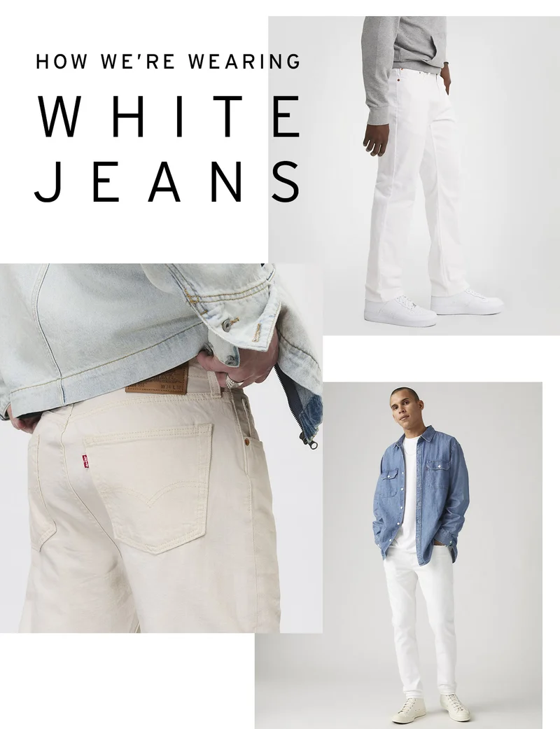 WHITE JEANS