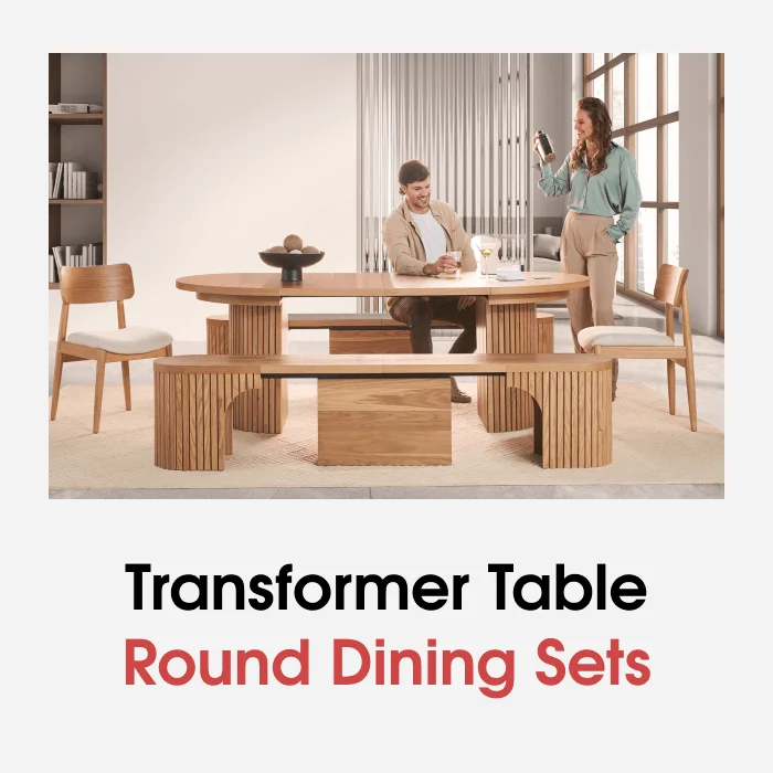 Transformer Table Round Dining Sets