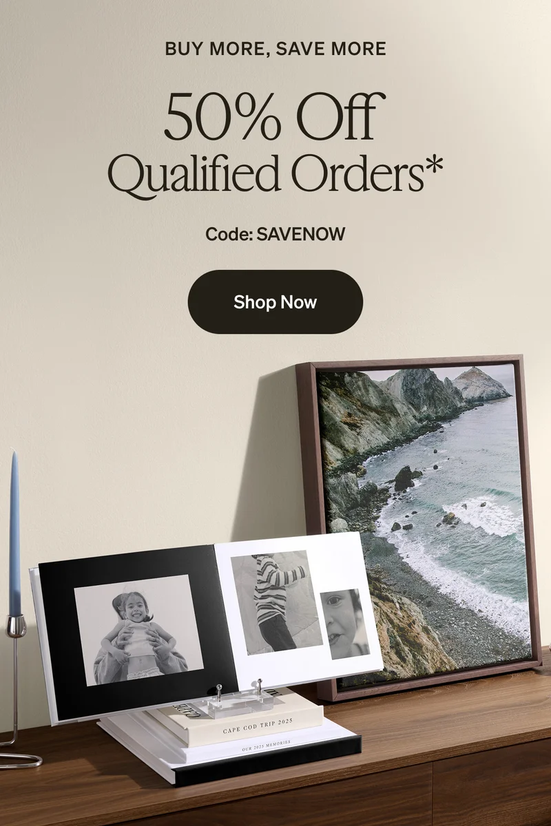 50% Off Qualified Orders