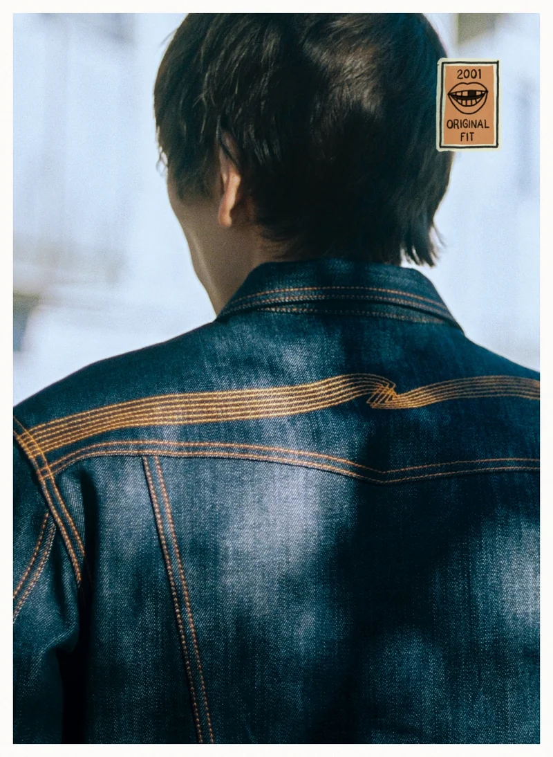 Conny Denim Jacket Dry Streaky