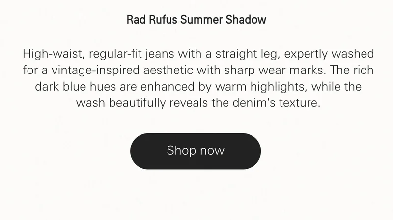 Rad Rufus Summer Shadow
