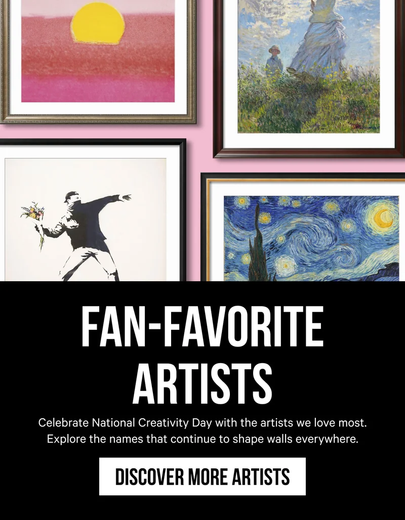 Fan-Favorite Artists: Celebrate National Creativity Day with the artists we love most. Explore the names that continue to shape walls everywhere.