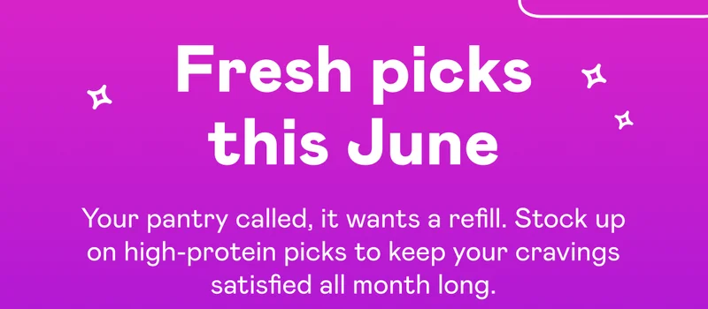 Fresh picks this June