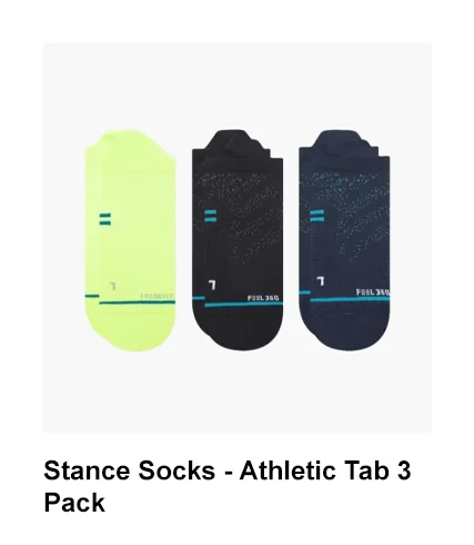 Stance Socks - Athletic Tab 3 Pack