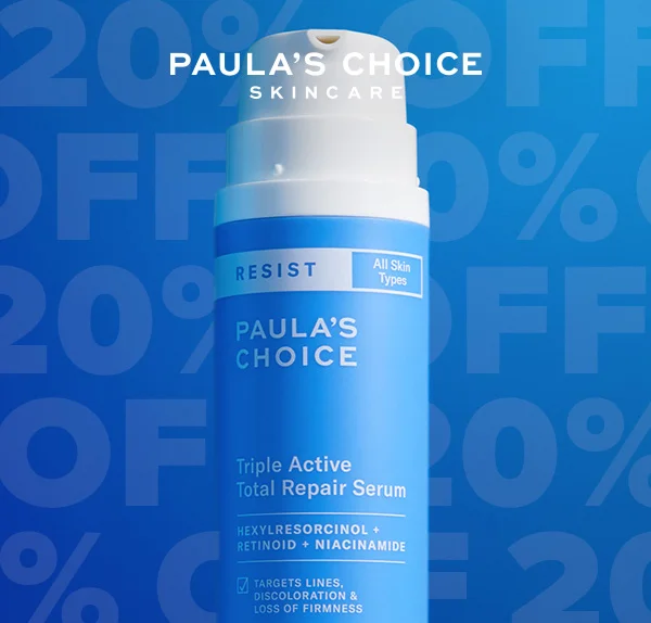 20% OFF TRIPLE ACTIVE REPAIR SERUM >