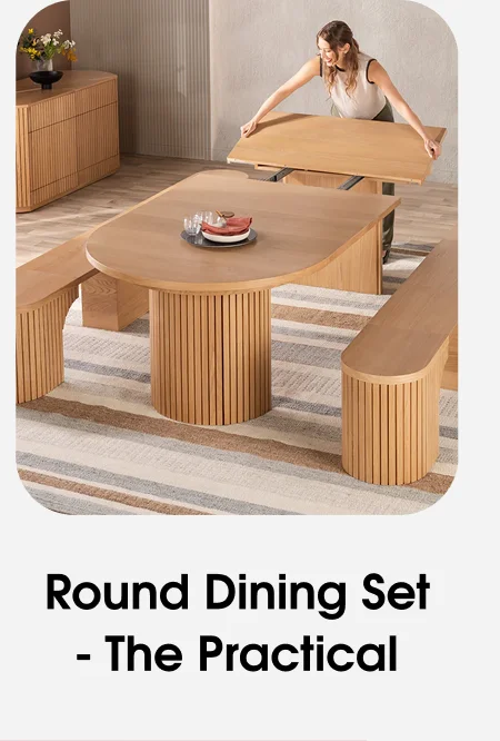 Round Dining Set - The Practical