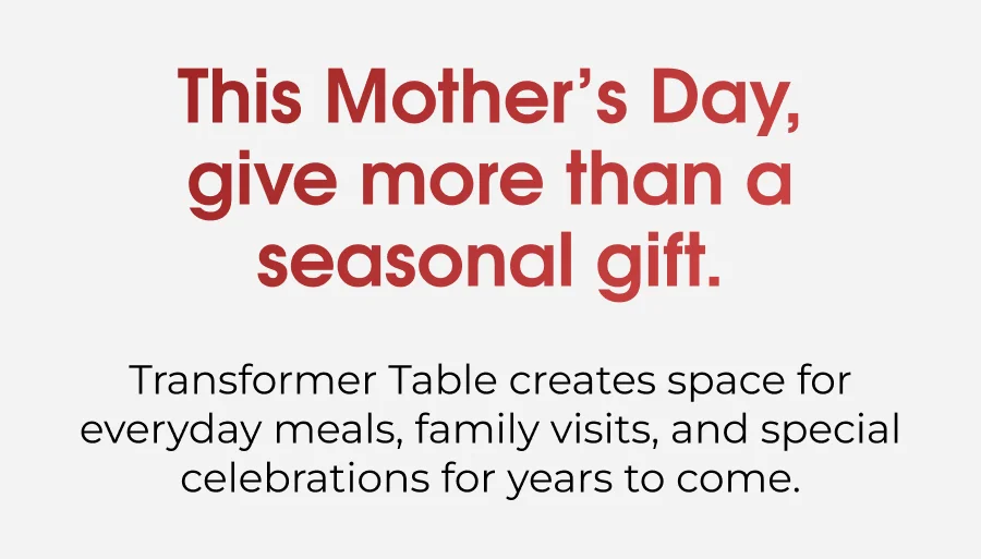 This Mother’s Day, give more than a seasonal gift.