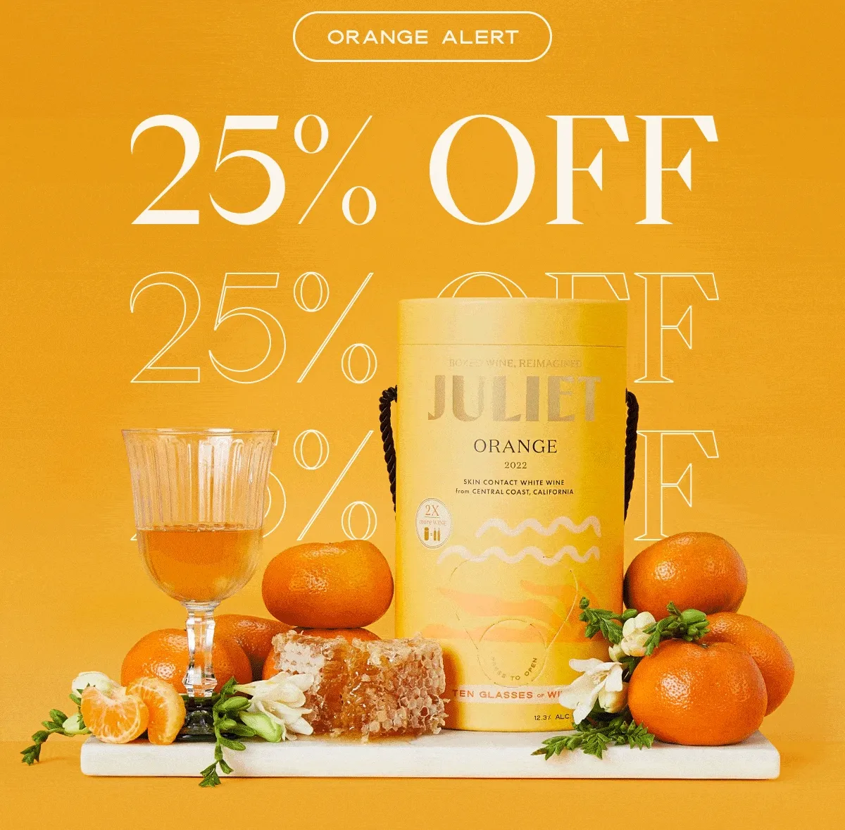 ORANGE ALERT | 25% OFF