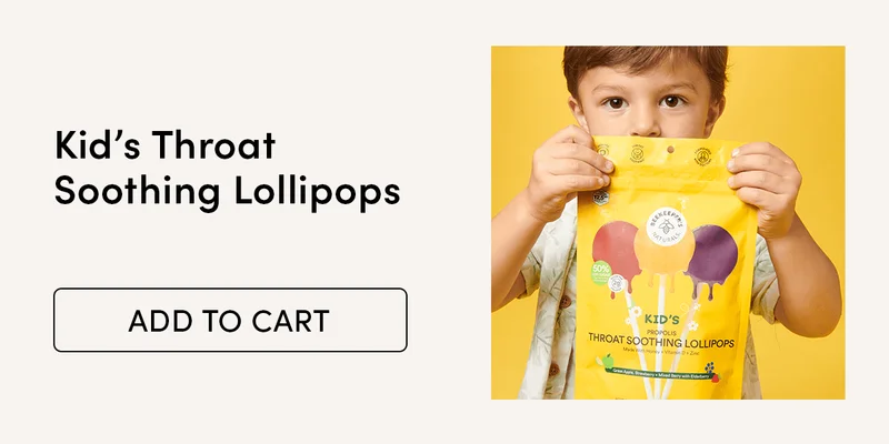 Kid's Throat Soothing Lollipops