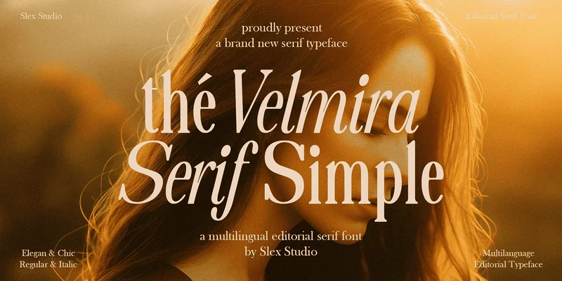 The Velmira Simple Serif