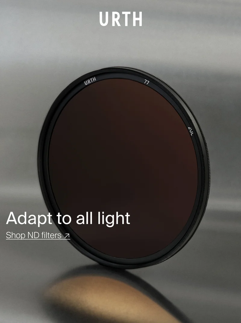 Adapt to all light, Shop ND filters
