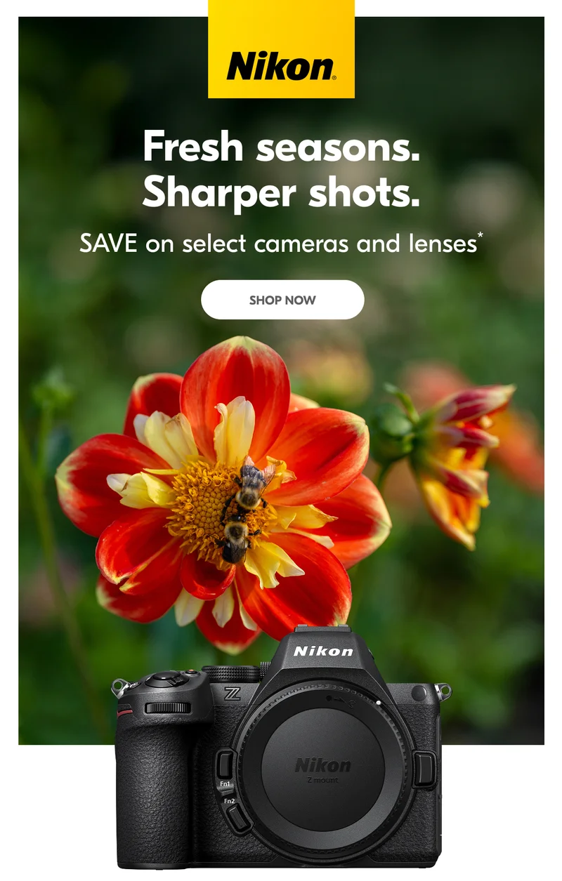 Nikon | Fresh seasons. Sharper shots. | Shop Now
